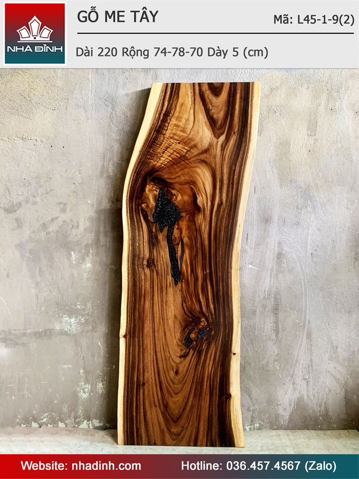 Mặt Bàn Gỗ Nguyên Khối