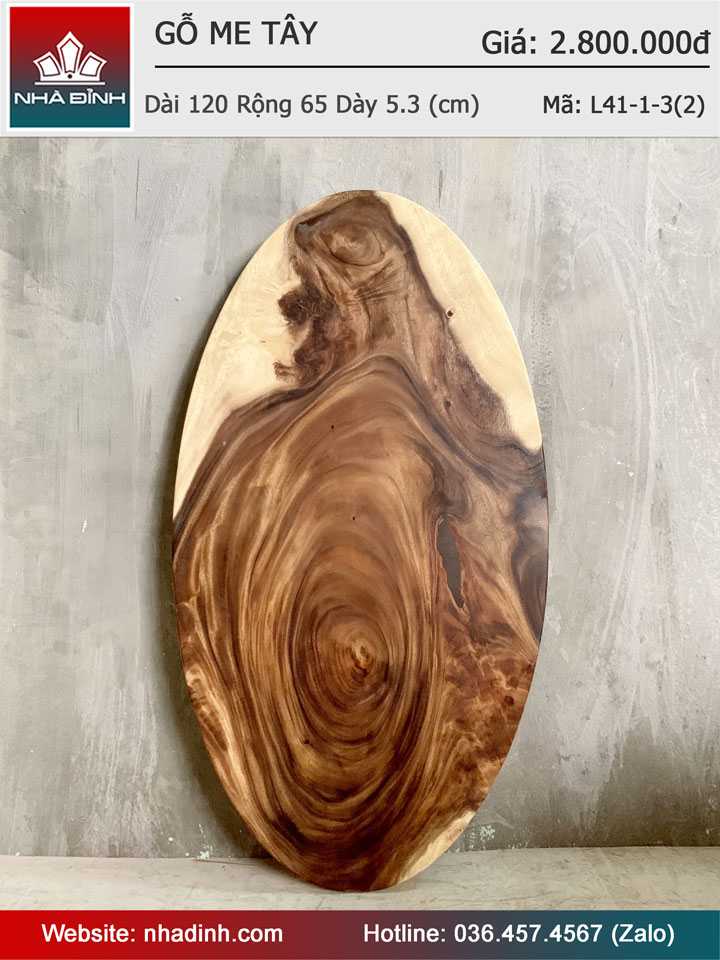 Mặt Bàn Gỗ Nguyên Khối