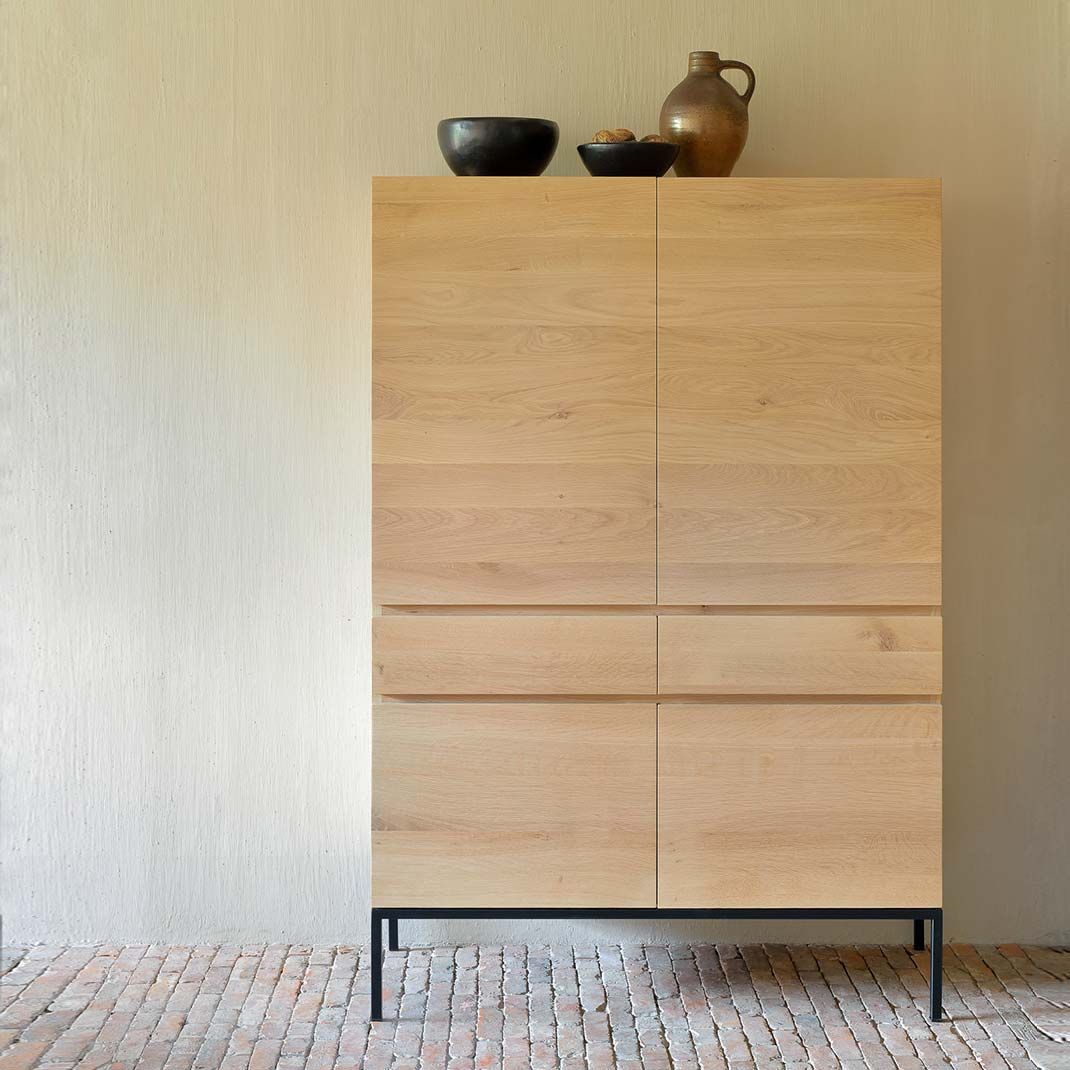 Tủ gỗ Sồi mang lại giá trị thẩm mỹ cao