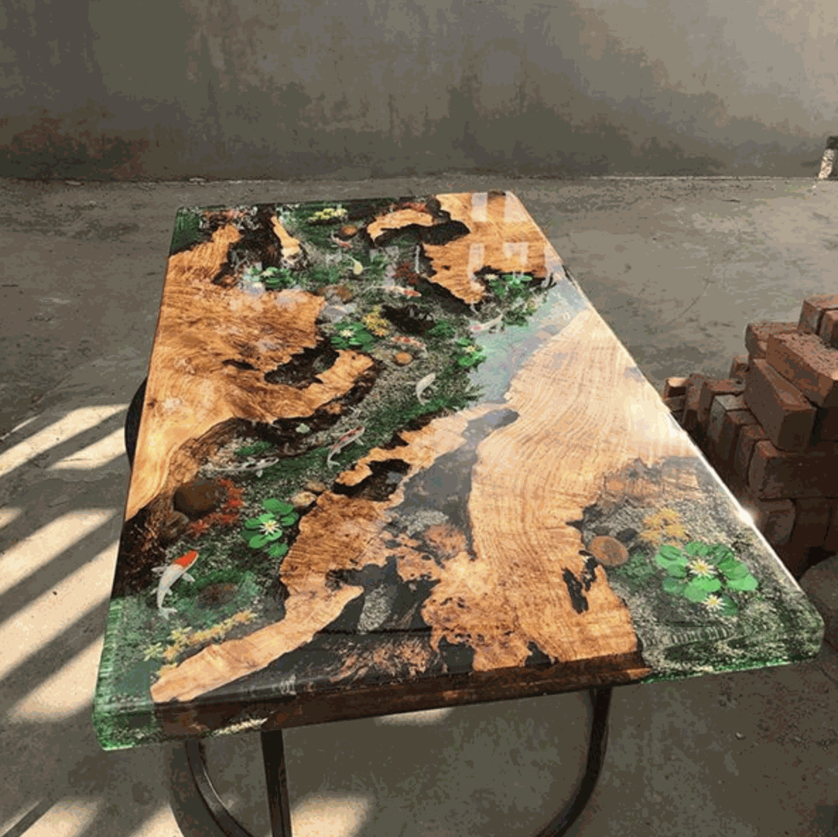 Bàn Epoxy đa dạng mẫu mã