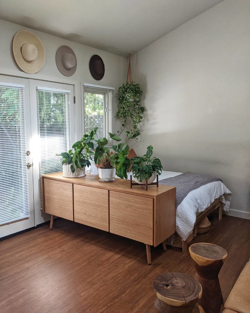 Tủ Trang Trí Gỗ Sồi 3 Hộc Tủ Cao 75 Ngang 180 Sâu 45 (cm)