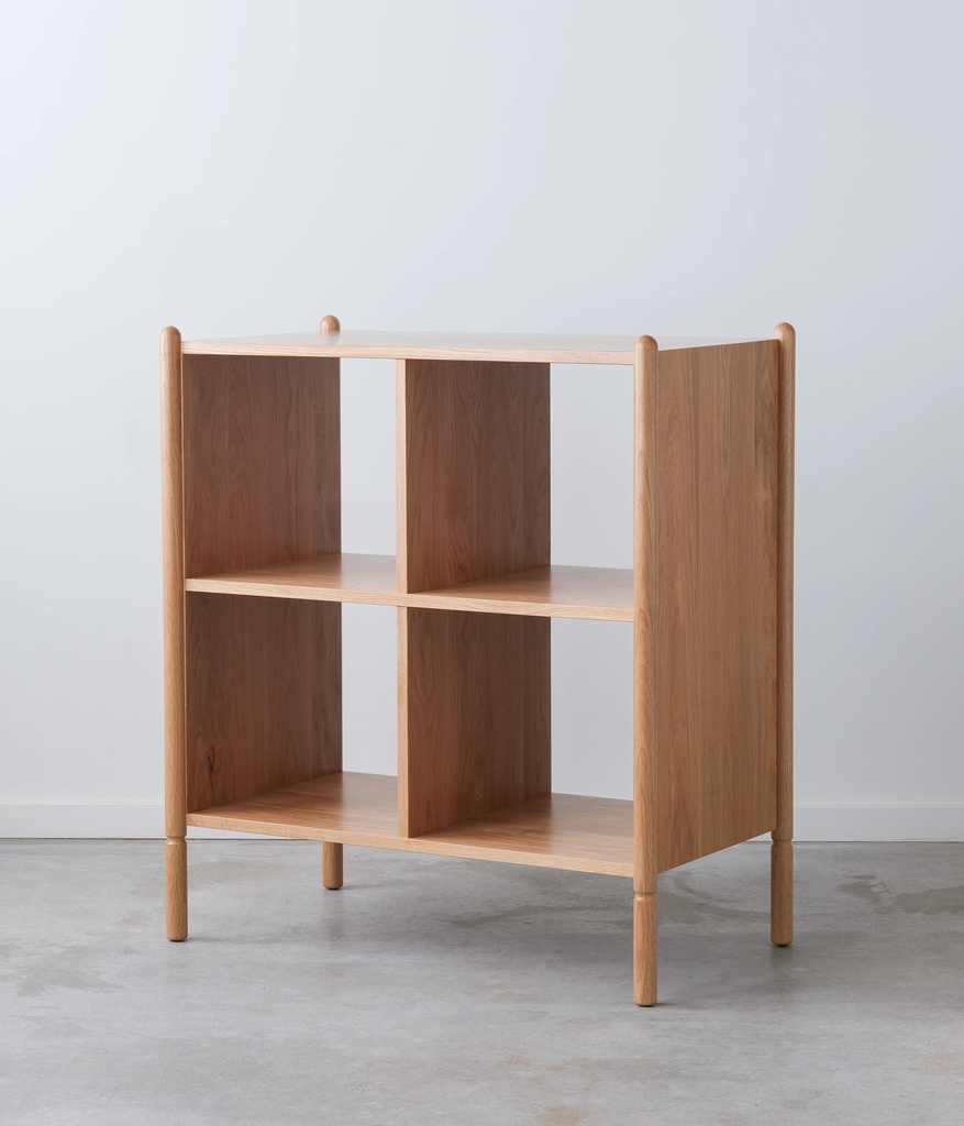 Kệ Trang Trí Gỗ Sồi Cao 96 Ngang 86 Rộng 48 (cm)