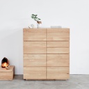 Tủ Đựng Đồ Gỗ Sồi Cao 126 Ngang 110 Rộng 50 (cm)