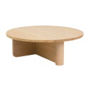 Bàn Trà Gỗ Sồi Cao 35 Đường Kính 100 (cm)