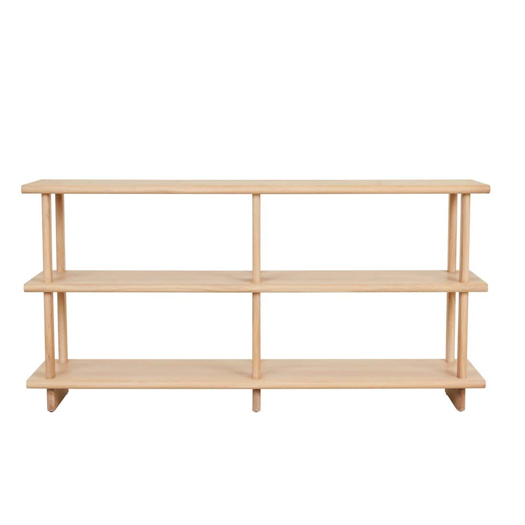 Kệ Trang Trí Gỗ Sồi Cao 80 Ngang 160 Rộng 45 (cm)