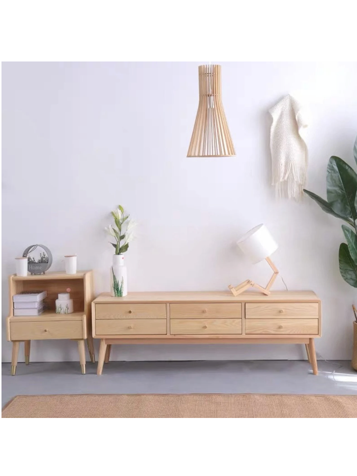 Tủ Tivi Gỗ Tần Bì Dài 160 Sâu 40 Cao 48 (cm)