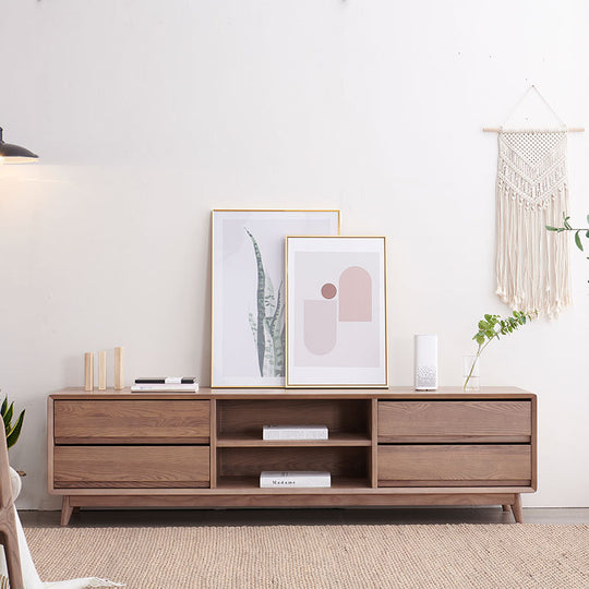 Tủ Tivi Gỗ Tần Bì Dài 180 Sâu 40 Cao 48 (cm)