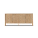 Tủ Trang Trí 4 Cánh Gỗ Sồi Cao 80 Dài 185 Rộng 46 (cm)