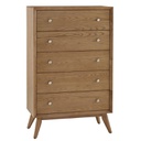 Tủ Quần Áo Gỗ Tần Bì Cao 126 Rộng 80 Sâu 41 (cm)