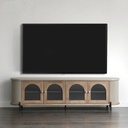 Tủ Tivi Gỗ Tần Bì Cao 57 Dài 200 Rộng 45 (cm)