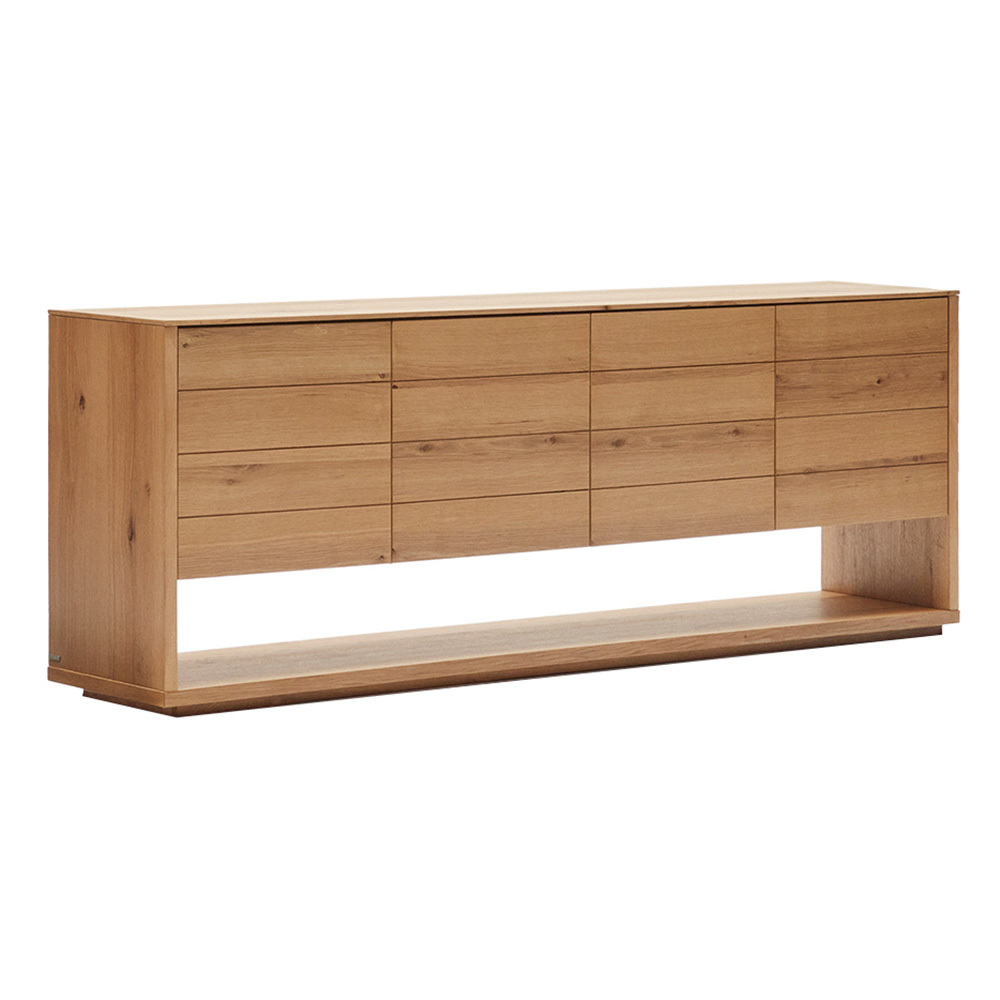 Tủ Trang Trí Gỗ Sồi Cao 73 Ngang 200 Rộng 40 (cm)