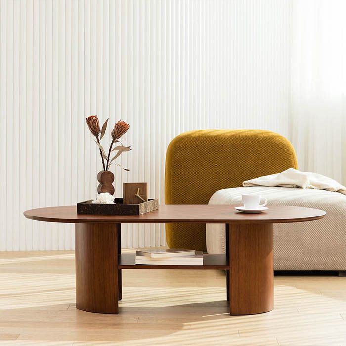 Bàn Trà Gỗ Sồi Cao 38 Ngang 120 Rộng 60 (cm)