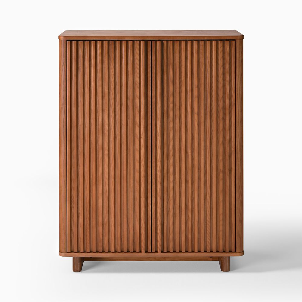 Tủ Giày Gỗ Tần Bì Cao 118 Ngang 86 Rộng 35 (cm)