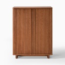 Tủ Giày Gỗ Tần Bì Cao 118 Ngang 86 Rộng 35 (cm)