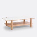 Bàn Trà Gỗ Sồi Cao 35 Ngang 120 Rộng 66 (cm)