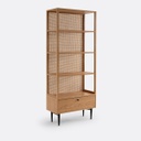 Tủ Sách Gỗ Sồi Cao 190 Ngang 80 Rộng 36 (cm)