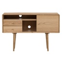 Tủ Trang Trí Gỗ Sồi Cao 80 Ngang 120 Rộng 35 (cm)