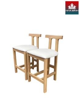 [ASHGBAR4] Ghế Bar Gỗ Tần Bì Cao 89 Ngang 48 Rộng 48 (cm)