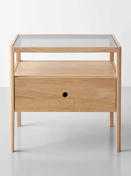 [OAKTDG10] Tủ Đầu Giường Gỗ Sồi (Oak) Ngang 55 Sâu 35 Cao 50 (cm)