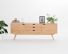 [OAKBTT18] Tủ Đựng Đồ Gỗ Sồi ( Oak ) Dài 175 Rộng 32 Cao 68 (cm)