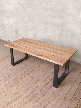 [ASHBA86] Bàn Ăn Gỗ Ash ( Tần Bì ) Dài 200 Rộng 85 Cao 75 (cm)