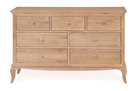 [OAKTQA39] Tủ Quần Áo Gỗ Sồi 7 Hộc Tủ Sâu 42 Rộng 130 Cao 84 (cm)