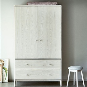 [OAKTQA49] Tủ Quần Áo Gỗ Sồi Cao 194 Ngang 110 Rộng 60 (cm)