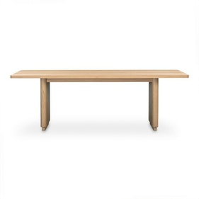 [OAKBA206] Bàn Ăn Gỗ Sồi Cao 75 Ngang 220 Rộng 100 (cm)