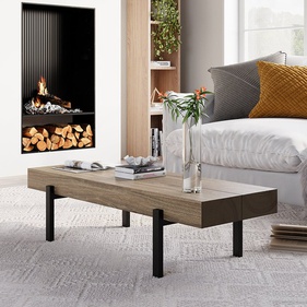 [GTBSF29] Bàn Trà Gỗ Thông Cao 35 Ngang 100 Rộng 35 (cm)